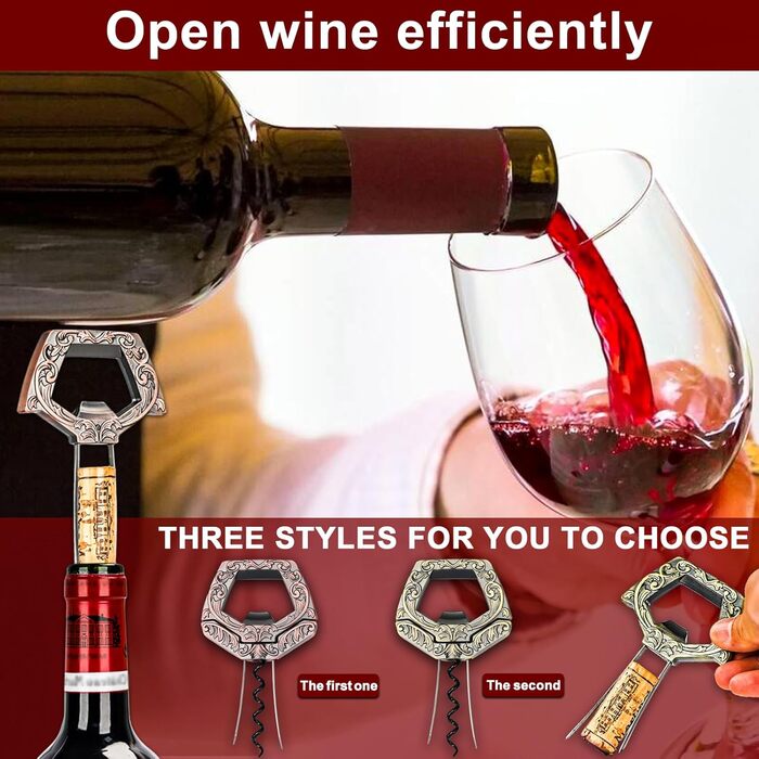 Відкривачка для вина 3-в-1 бронзова LUCYLANKER