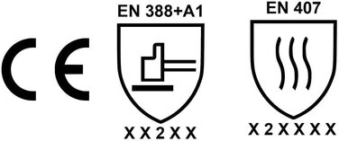 Набір з 2 кухонних рукавичок з різдвяним принтом 17 x 29 см, різнокольоровий Delindo Lifestyle