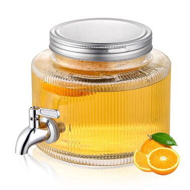 Стеклянный диспенсер для напитков 2,5л ReaNea