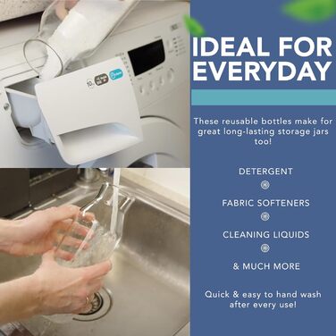 Стеклянная бутылка-графин 1 л HEFTMAN