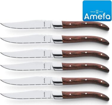 Набор ножей для стейка 6 шт., Laguiole Amefa