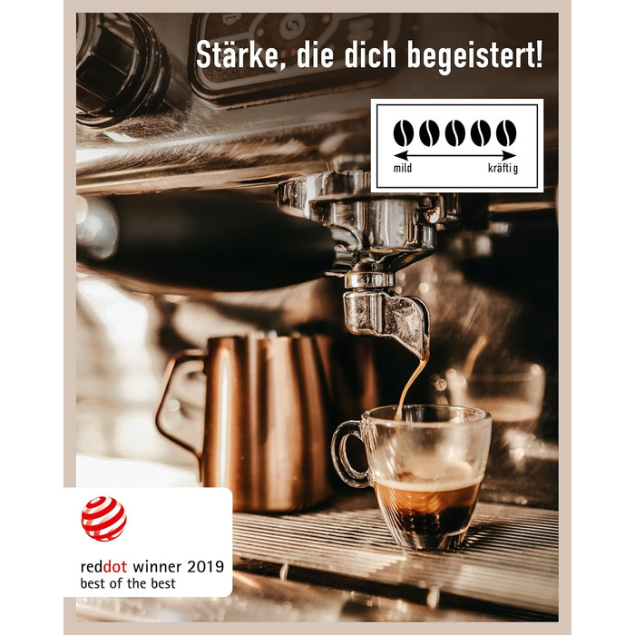 Кава - Кав&39ярня - Смажена кава - Мелені кавові зерна - 250 г - 100 арабіка - Ароматна - Традиційна кавова суміш (Еспресо, 250 г (1 упаковка))