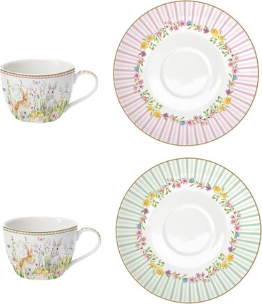 Красочный чайный набор для 2 человек на Пасху MamboCat