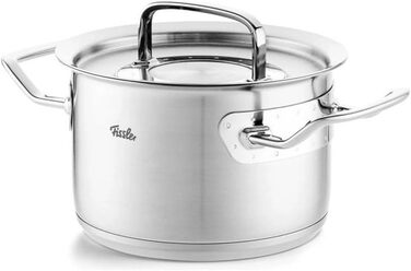 Каструля 4 л з нержавіючої сталі з кришкою 20 см Fissler