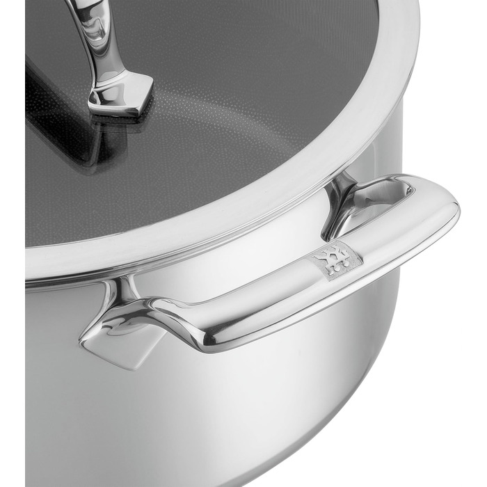 Набор кастрюль с антипригарным покрытием в форме сот со стеклянными крышками, 5 предметов Peak Zwilling