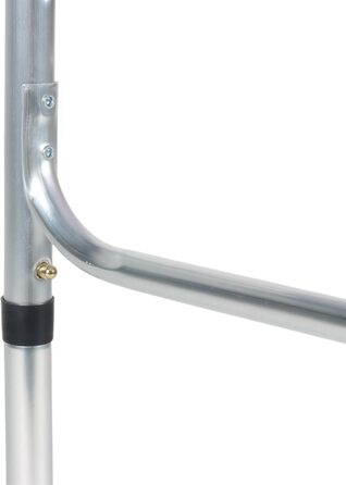 Стол для кемпинга 75 х 55 х 70 см белый Relaxdays