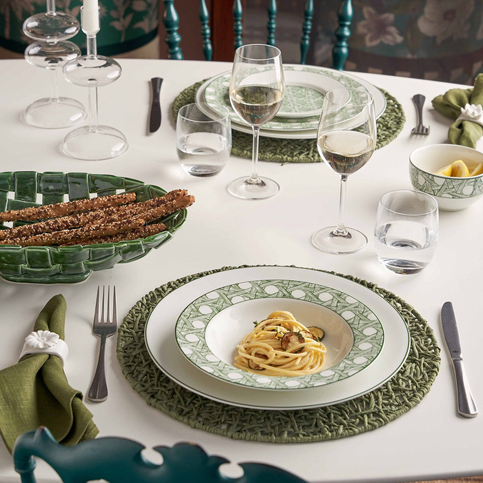 Блюдо круглое La Porcellana Bianca INTRIGO, фарфор, диам. 30 см