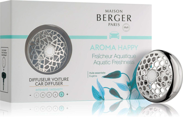 Диффузор для автомобиля Maison Berger Paris с ароматом AROMA HAPPY