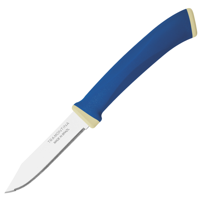Нож для овощей Tramontina Felice blue, 78 мм (7096819)