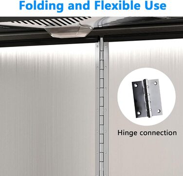 Захист від бризок на кухні з нержавіючої сталі Aisny