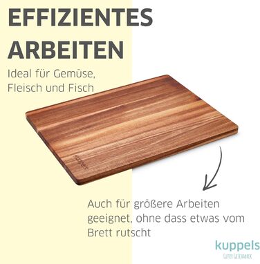 Обробна дошка з акації 40 x 30 x 1,5 см Kuppels