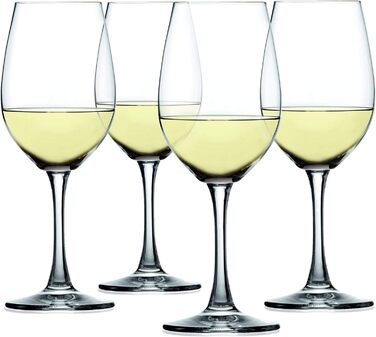 Набор из 4 бокалов для шампанского, хрустальный бокал, 190 мл, Winelovers, 4090187 (Бокалы для белого вина)
