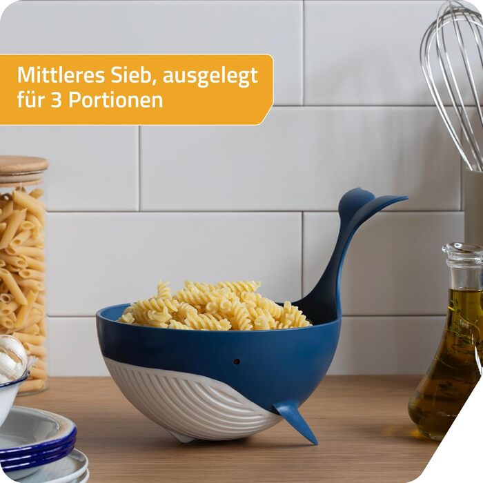 Друшляк для пасти у формі кита PELEG DESIGN