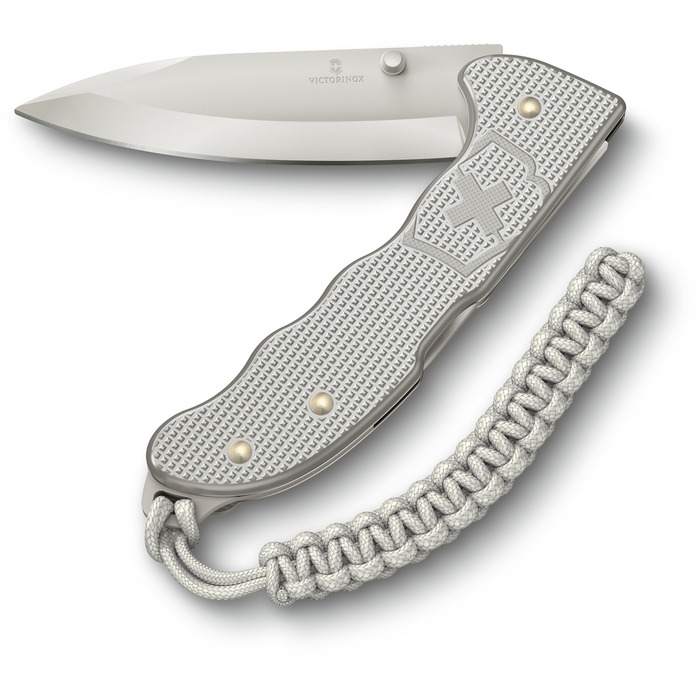 Ніж Victorinox Evoke Alox 136мм/5функ/ріфл.срібл