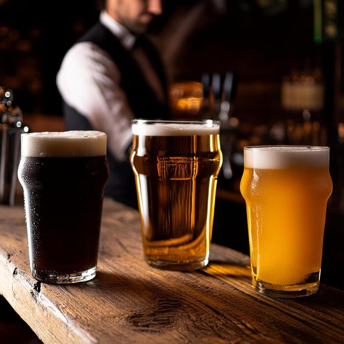 Набор пивных бокалов 6 шт 300 мл Glasmark KROSNO 1992