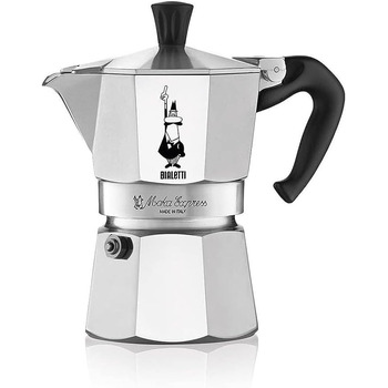 Кофеварка гейзерная 190 мл на 4 чашки Moka Express Bialetti