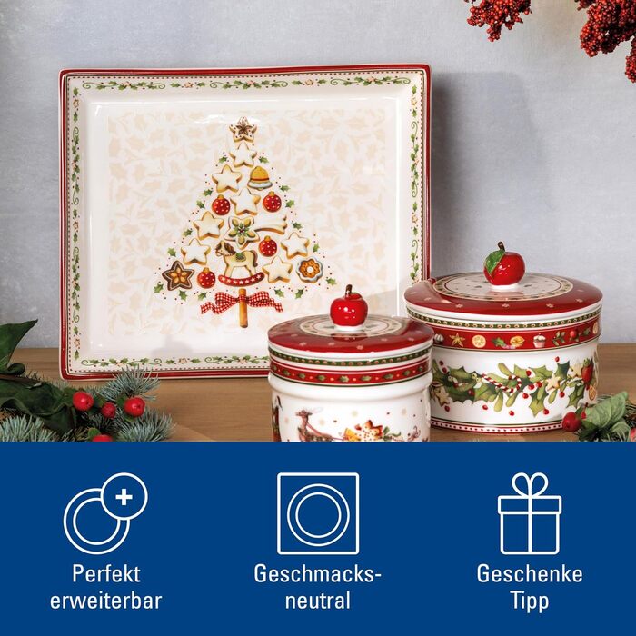 Блюдо сервіровки, маленьке 27 x 22 см Winter Bakery Delight Villeroy & Boch