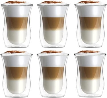 Набор из 6  стаканов для кофе 300 мл Konsimo