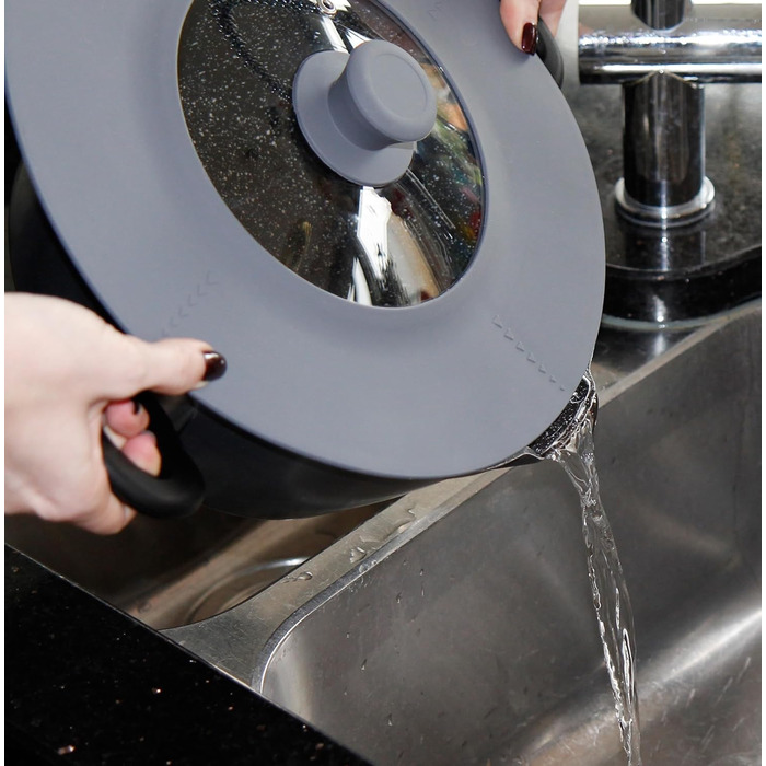 Универсальная крышка 7-в-1 для кастрюль и сковородок STONELINE