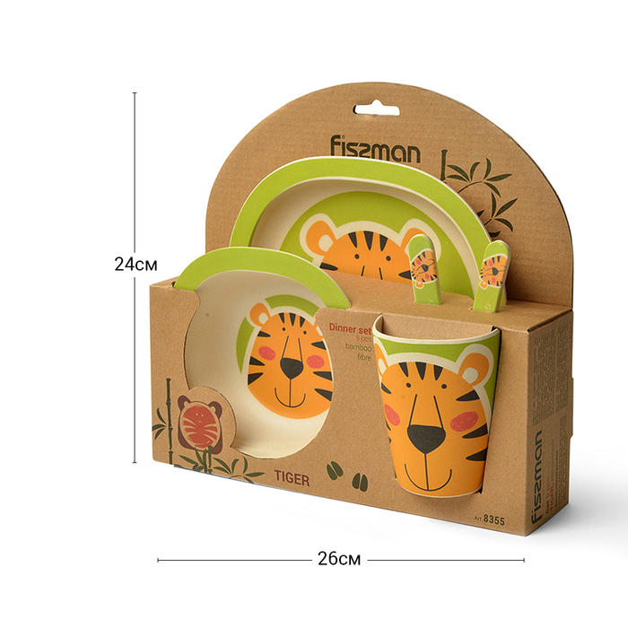 Детский набор Fissman 'ТИГРЕНЯ' 5 пр. (8355)