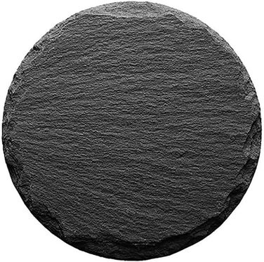 Набір підставок із натурального чорного сланцю 8 шт DiTFATOP