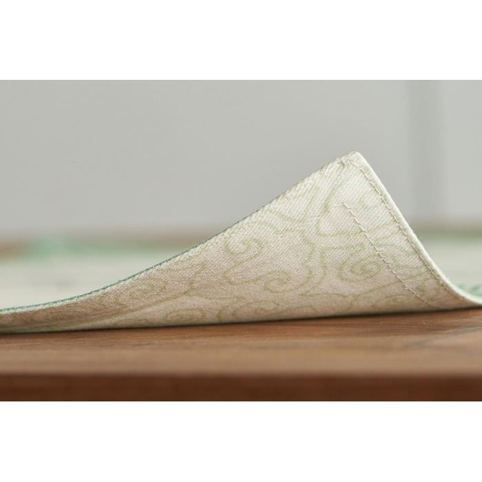 Серветки Maison d&39Hermine зі 100 бавовни, набір з 4 шт. , декоративні серветки, пасхальні серветки, які можна прати, для свят, вечерь, весни, літа (33 см x 48 см) (016 - Jardin du Roy)