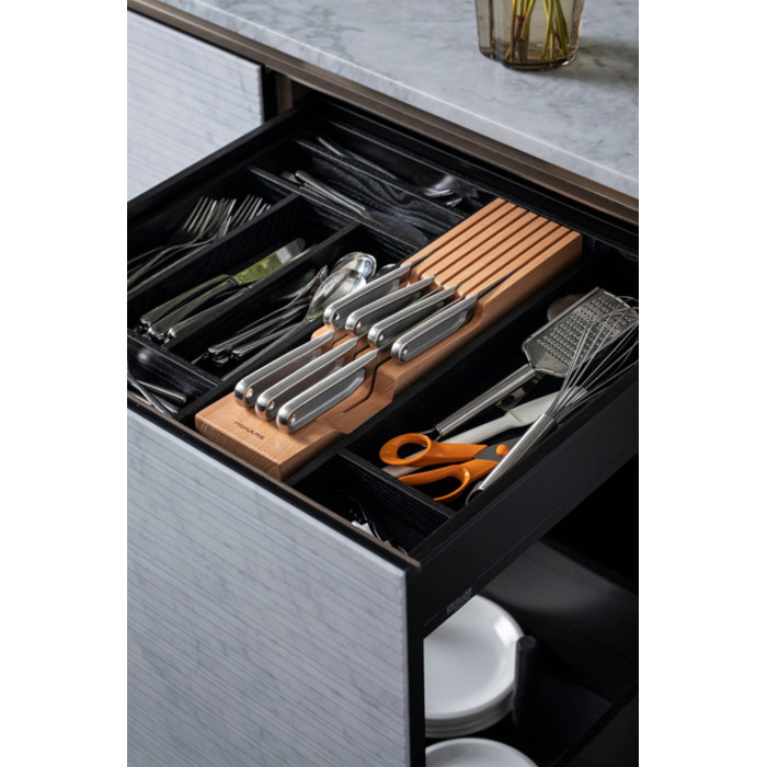 Підставка дерев'яна для зберігання ножів Fiskars All Steel (1062890)