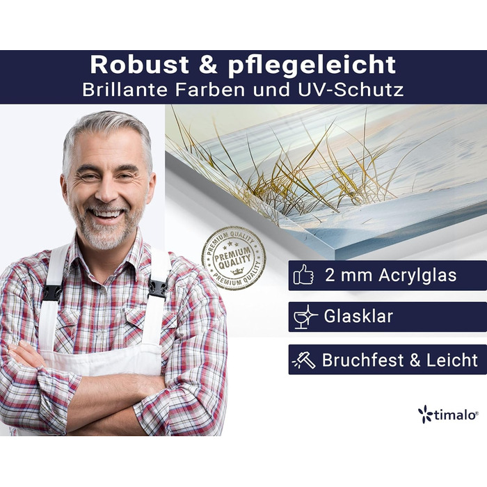 Кухонный фартук 60 х 60 см timalo