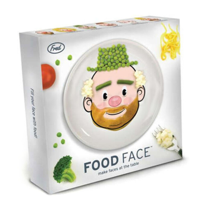 Тарелка детская Kitchen Craft BOY FOOD FACE