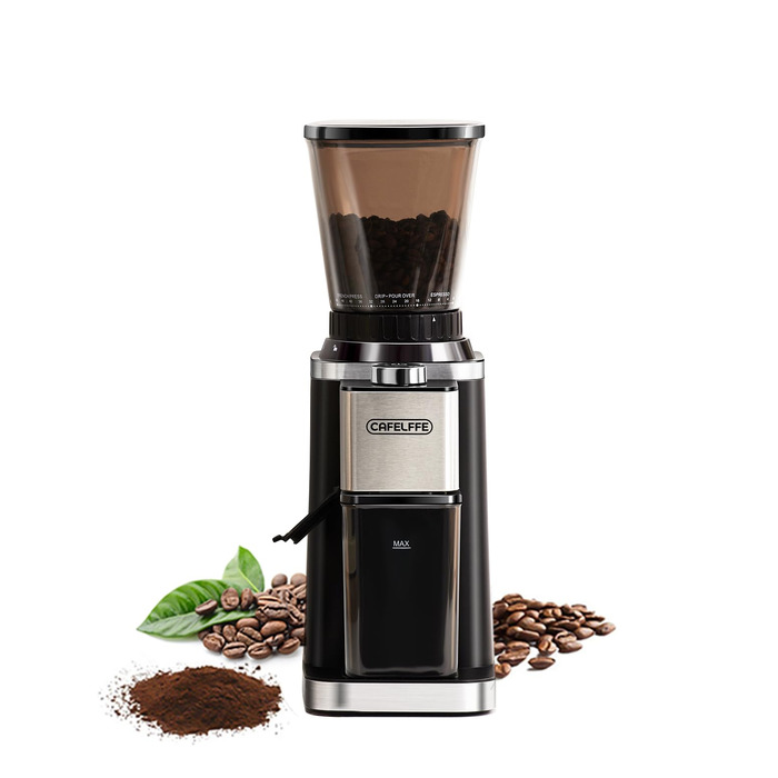 Електрична кавомолка для еспресо та фільтр-кави 150 Вт CAFELFFE
