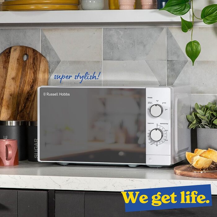 Микроволновая печь 20 л, 800 Вт белый RHM2027 Russell Hobbs