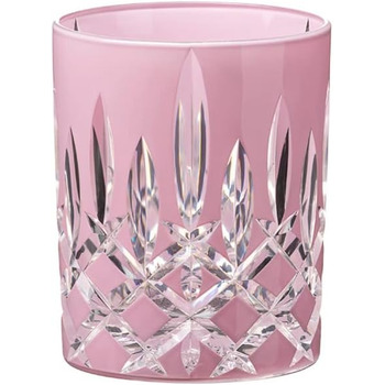 Кольорові келихи для віскі в індивідуальній упаковці, стакан для віскі з кришталевого скла, 295 мл, (рожевий)