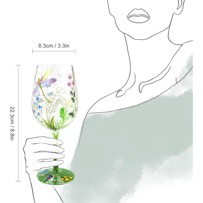 Бокал для вина 450 мл NymphFable