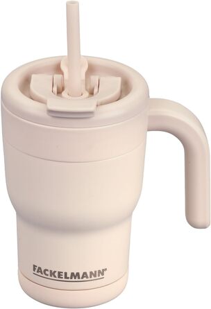 Термокружка из нержавеющей стали 420 мл двустенная, пастельно-розовая Pamela Reif Fackelmann