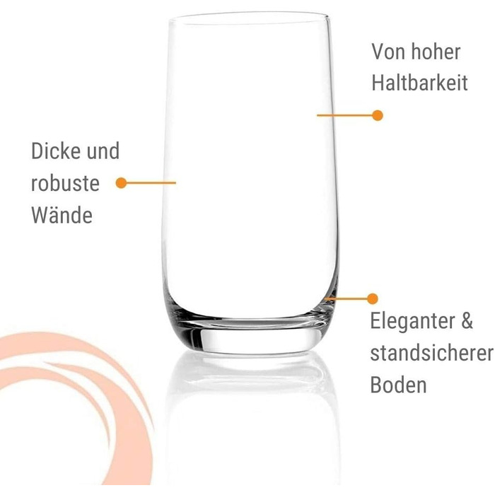 Набор стаканов для сока 315 мл, 6 предметов, Weinland Stölzle Lausitz