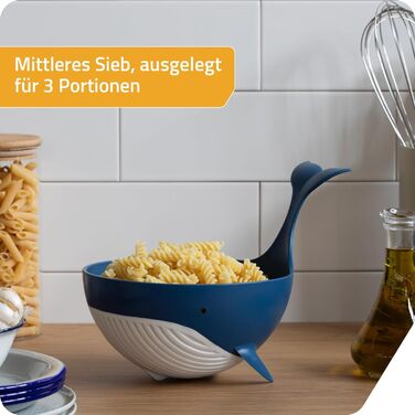 Друшляк для пасти у формі кита PELEG DESIGN