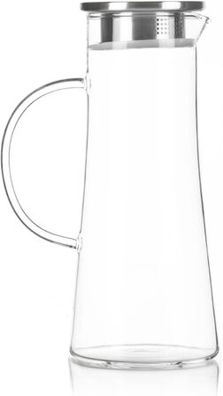 Стеклянный кувшин с фильтром и крышкой 1,5л Dimono