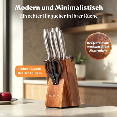 Набор профессиональных ножей 9 предметов Edelhaus