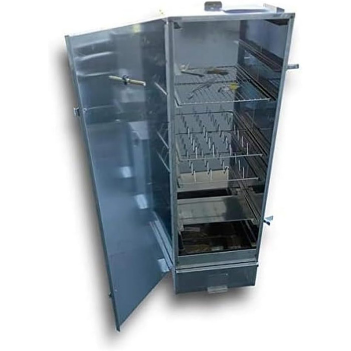 Шафа для копчення/коптильні з нержавіючої сталі - розміри 120x40x27 см