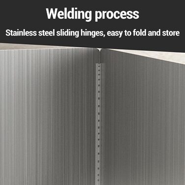 Кухонний фартух з нержавіючої сталі 80 х 30 х 40 см Onxyrbyte