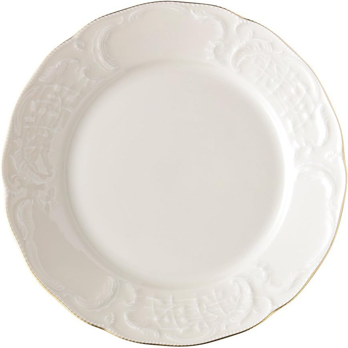 Тарелка для завтрака 21 см Sanssouci Elfenbein Gold Rosenthal