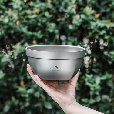 Титановая миска для кемпинга 800 мл Boundless Voyage