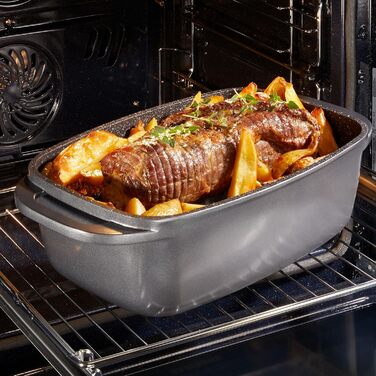 Жаровня с крышкой 40 х 22 см 5,8 л STONELINE