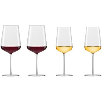 Набор бокалов для красного и белого вина, 4 предмета, Vervino Zwiesel Glas