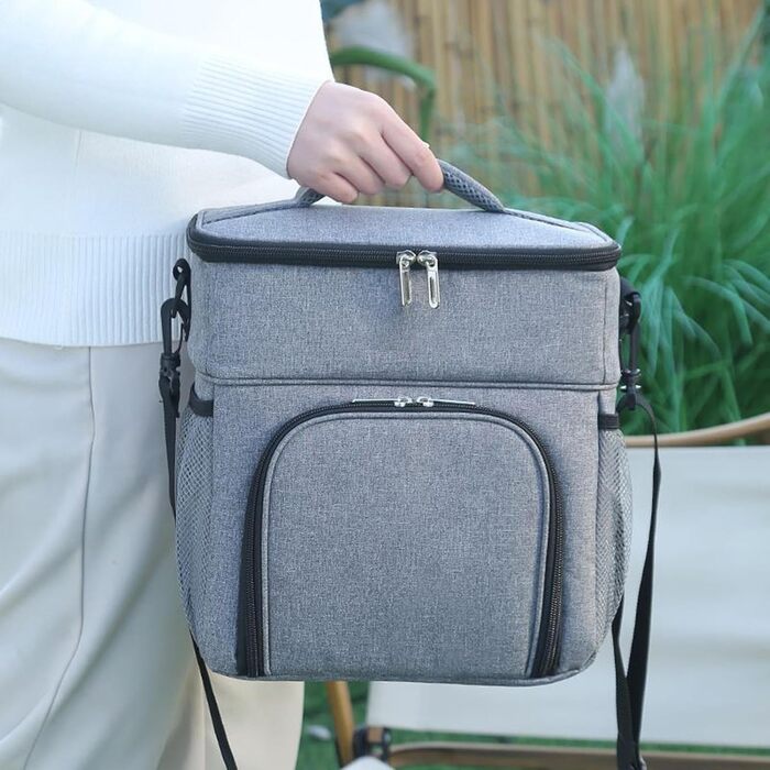 Термосумка 14 л серая Generisch