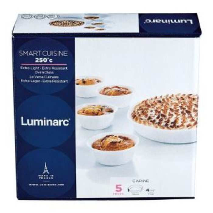 Набор форм для запекания LUMINARC SMART CUISINE, 5 предметов (6430905)