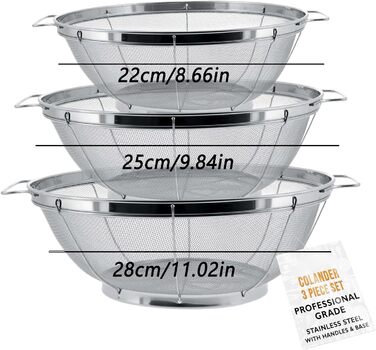 Друшляки для пасти з ручкою Fbinys