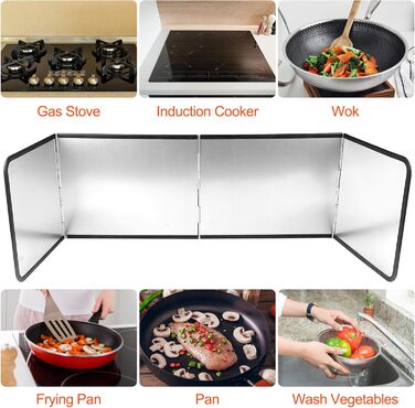 Кухонний 4-сторонній складаний фартух 76 x 29 x 30 см Fousenuk