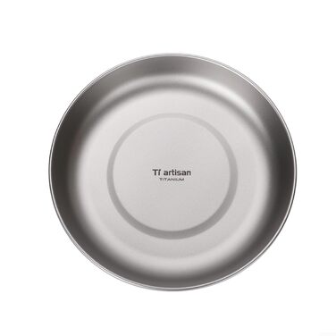 Ультралегкая титановая тарелка 700 мл EasyByMall