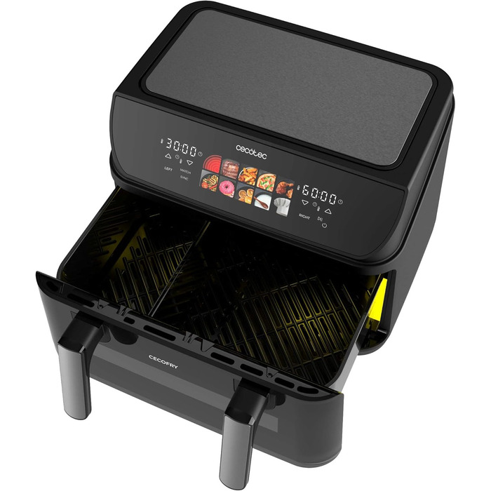 Аерофритюрниця 10 л, Cecofry&Grill Duoheat 10000 Cecotec